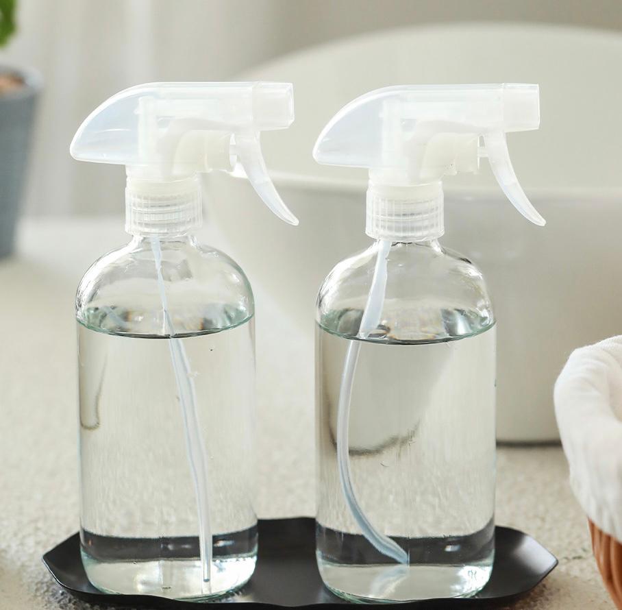 Reusable Clear Glass Spray Bottle | 500ml
