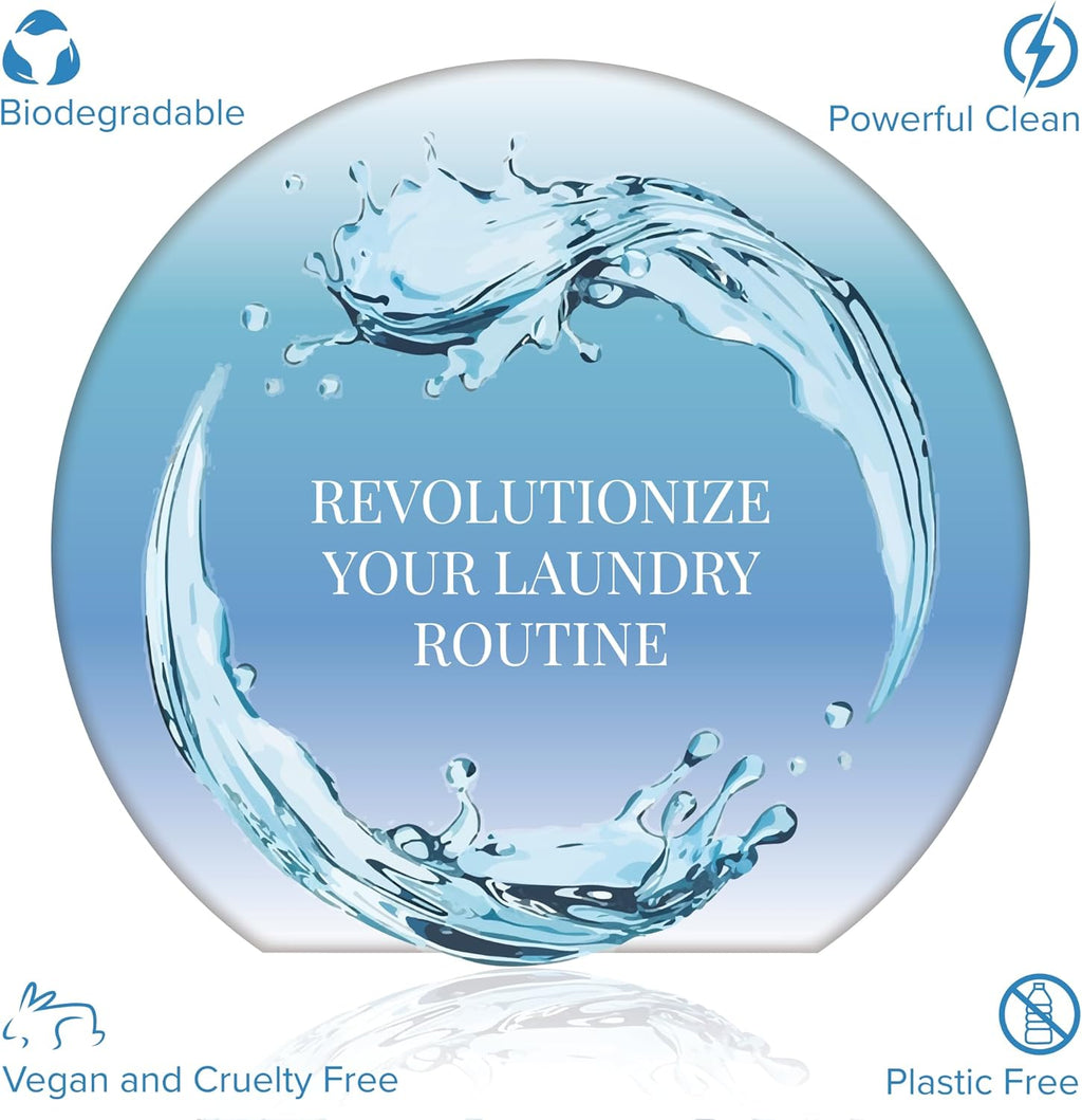 Natural Laundry Detergent Sheets, Eco Friendly– Fresh Linen Scent-3