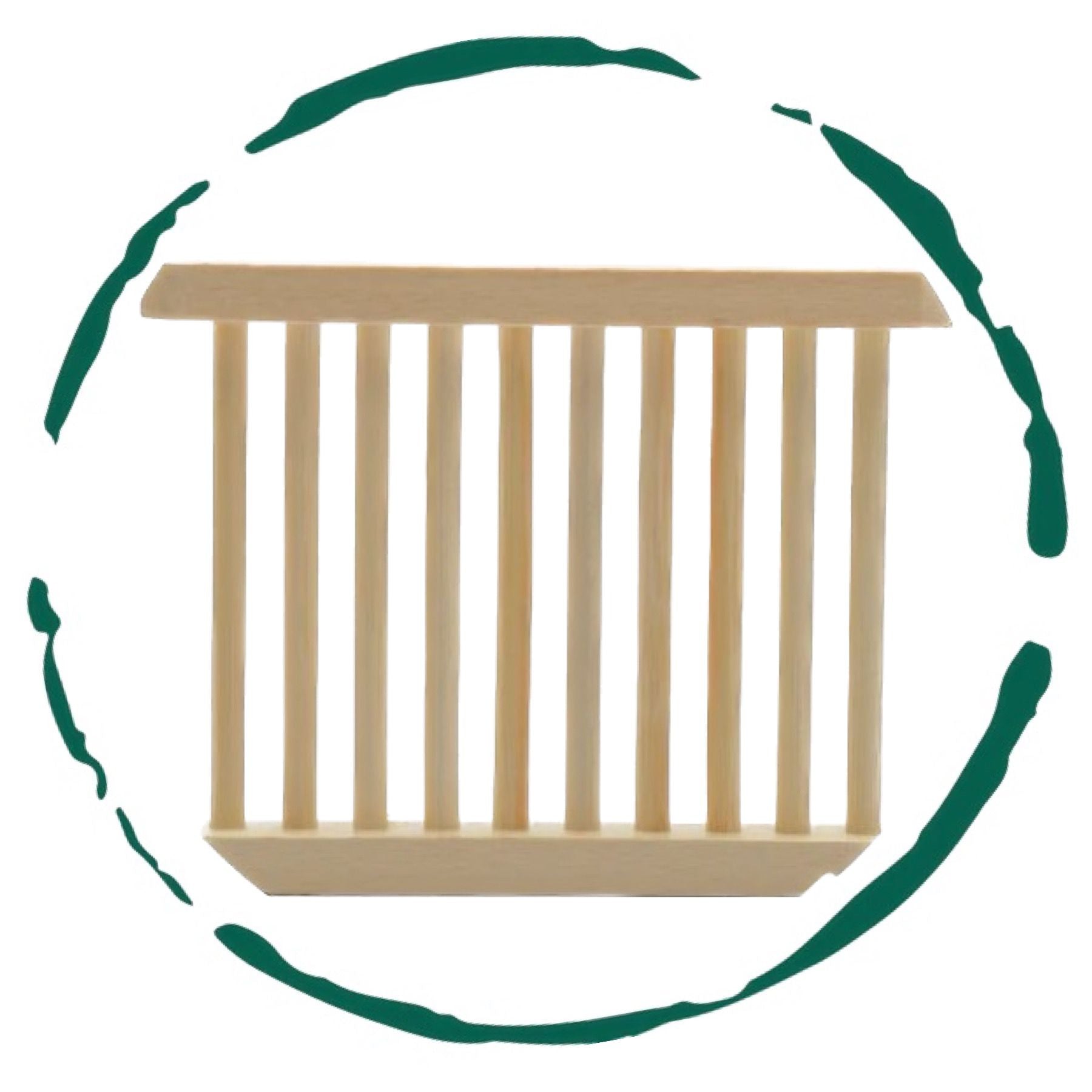 Bamboo Soap Bar Dish. Eco-Friendly-2